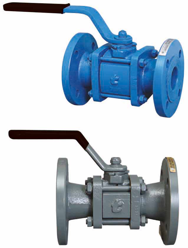 Full Bore Flanged Ball Valve 3 Pieces TERMO Gedik Termo Valve